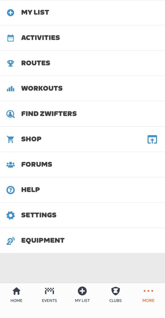 Zwift Companion App